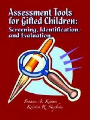 Assessment Tools for Gifted Children de Frances A. Karnes