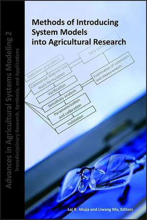 Methods of Introducing System Models into Agricultural Research de LR Ahuja