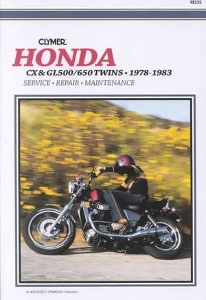 Honda Cx & Gl500/650 Twins 78–83 de Haynes