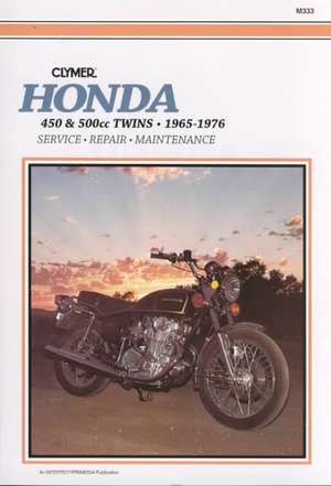 Honda CB/CL450 & CB500T Motorcycle (1965–1976) Service Repair Manual de Haynes