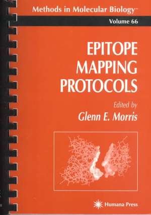 Epitope Mapping Protocols de Glenn E. Morris