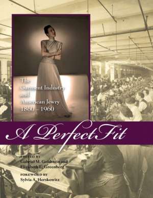 A Perfect Fit: The Garment Industry and American Jewry, 1860–1960 de Gabriel Goldstein