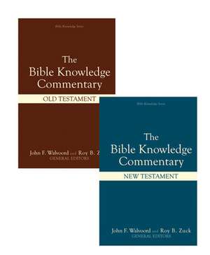 Bible Knowledge Commentary de John F Walvoord