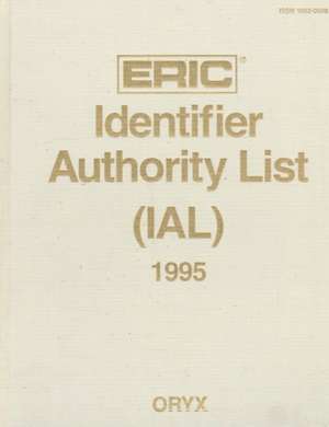 Eric Identifier Authority List (IAL) 1995 de James E. Houston