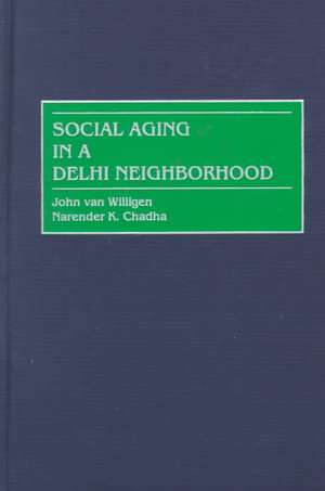 Social Aging in a Delhi Neighborhood de Narender K. Chadha