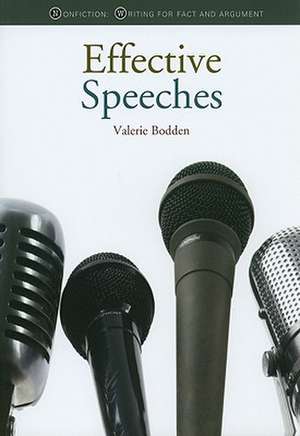 Effective Speeches de Valerie Bodden