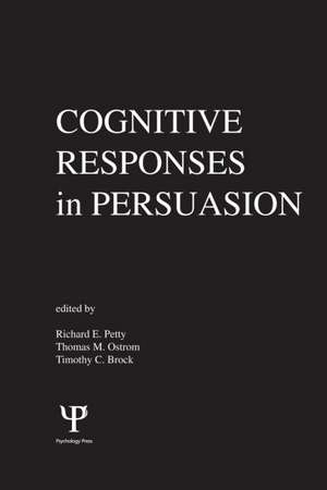 Cognitive Responses in Persuasion de Richard Petty