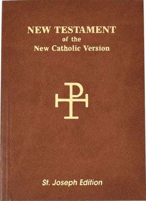 Saint Joseph Vest Pocket New Testament-Nab de Catholic Book Publishing Co