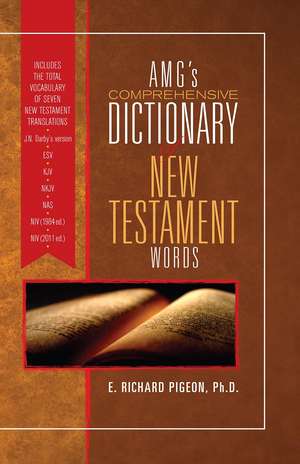 AMG's Comprehensive Dictionary of New Testament Words de Dr. Richard Pigeon Ph.D.