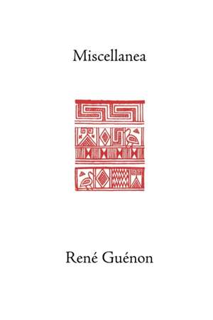 Miscellanea de Rene Guenon