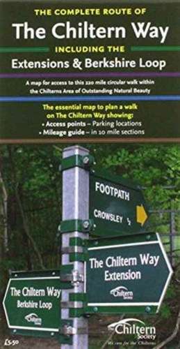 Map of the Complete Chiltern Way