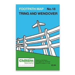 Footpath Map No. 18 Tring and Wendover de Nick Moon