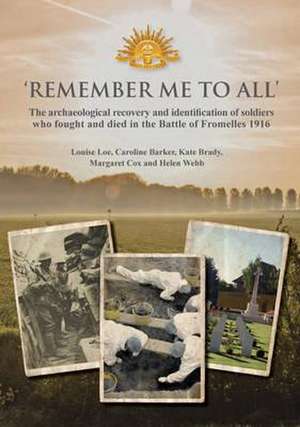 'Remember Me To All' de Caroline Barker