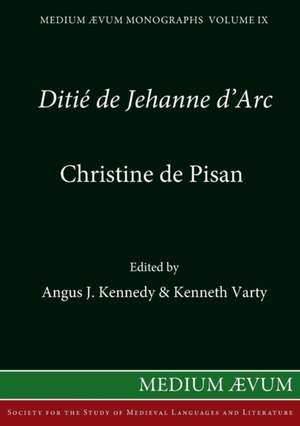 Ditié de Jehanne d'Arc de Christine De Pisan