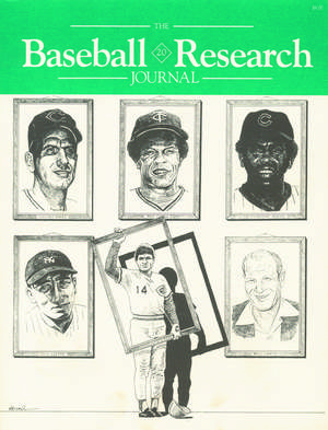 The Baseball Research Journal (BRJ), Volume 20 de Society for American Baseball Research (SABR)