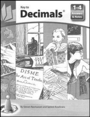 Key to Decimals, Books 1-4, Answers and Notes de N/A McGraw Hill