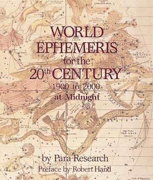 World Ephemeris de Para Research