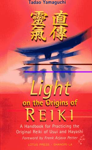 Light on the Origins of Reiki: A Handbook for Practicing the Original Reiki of Usui and Hayashi de Tadao Yamaguchi