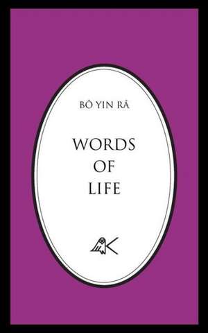 Words of Life de Bo Yin Ra