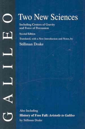 Two New Sciences/A History of Free Fall de Galileo Galilei