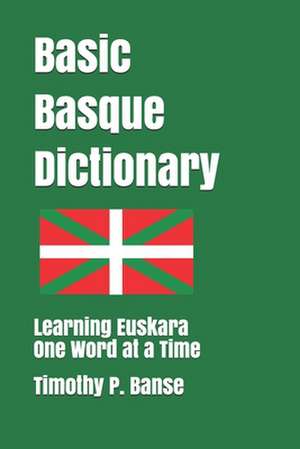 Basic Basque Dictionary