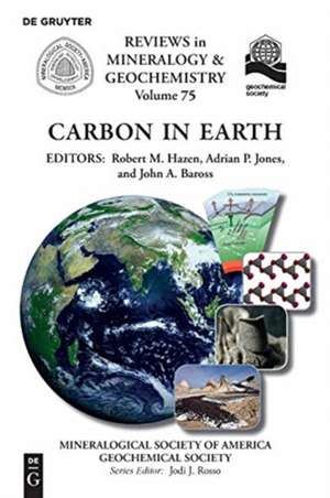 Carbon in Earth de Robert M. Hazen