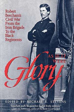 As If It Were Glory de R. K. Beecham