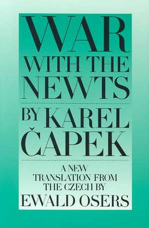 War With The Newts de Karel Capek