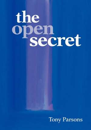 Open Secret de Tony Parsons