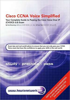 Cisco CCNA Voice Simplified de Paul William Browning