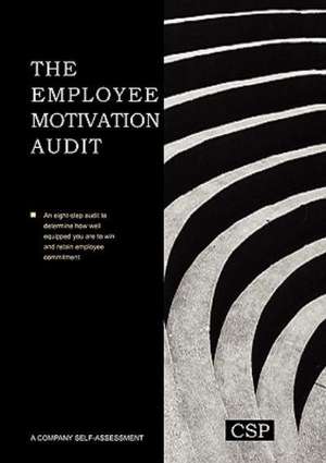 The Employee Motivation Audit de Jane Weightman