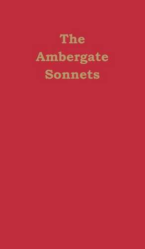 The Ambergate Sonnets de Dave Etchell