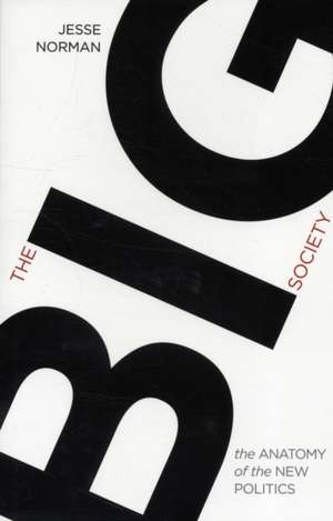 The Big Society de Jesse Norman