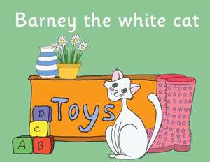 Barney the white cat de R. M. Price-Mohr