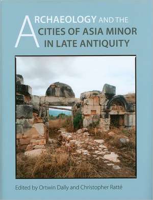 Archaeology and the Cities of Late Antiquity in Asia Minor