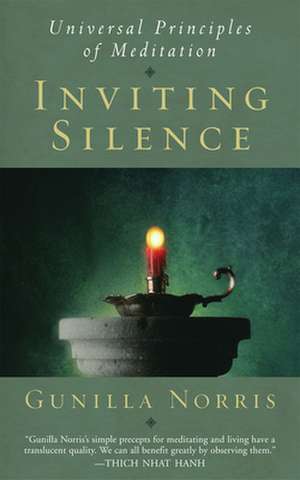 Inviting Silence: Universal Principles of Meditation de Gunilla Norris