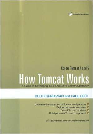 How Tomcat Works: A Guide to Developing Your Own Java Servlet Container de Budi Kurniawan