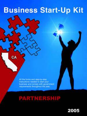 Business Start-Up Kit Partnership California 2005 de Startupkits Com