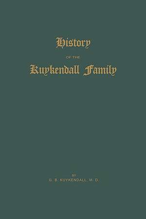 Kuykendall Family de J. B. Kuykendall