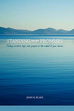 Standing on His Promises: Finding Comfort, Hope, and Purpose in the Midst of Your Storm de Joan M. Blake