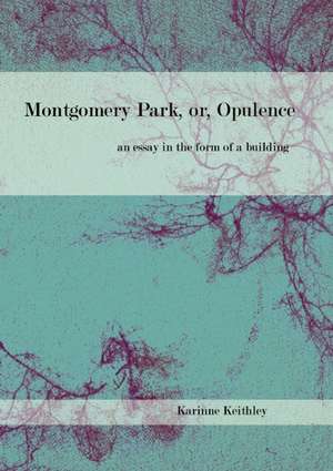 Montgomery Park, or Opulence: An Essay in the Form of a Building de Karinne Keithley