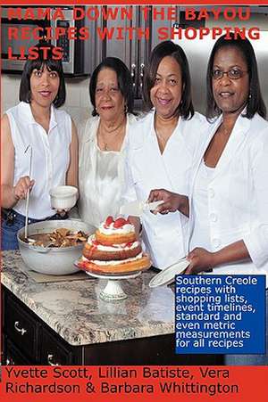 Mama Down the Bayou Recipes with Shopping Lists de Lillian Batiste