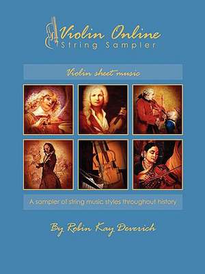 Violin Online String Sampler: Violin Sheet Music de Robin Kay Deverich