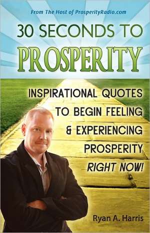 30 Seconds to Prosperity: Inspirational Quotes to Begin Feeling and Experiencing Prosperity Right Now! de Ryan A. Harris