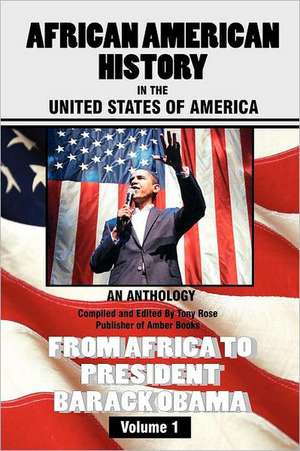 African American History in the United States of America de Tony Rose