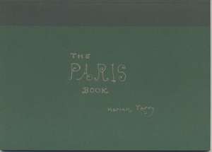 The Paris Book de Marian Parry