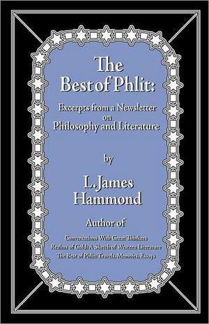 The Best of Phlit de Lewis James Hammond