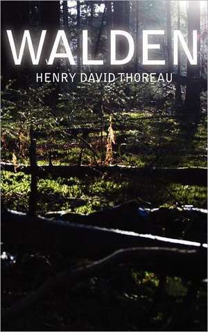 Walden de Henry David Thoreau