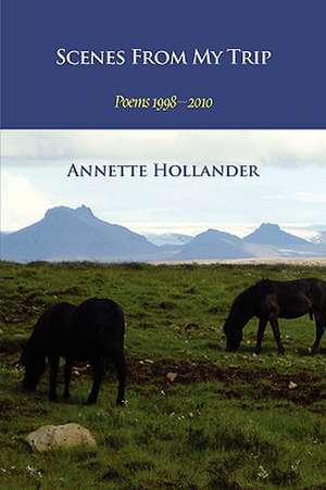 Scenes from My Trip: Poems 1998-2010 de Annette Hollander