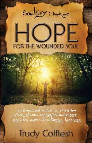 Hope for the Wounded Soul, Soulcry Book 1: An Emotional Voice to Freedom from Shame, Confusion, Numbness, Escape, Anger, Loneliness, Lostness de Trudy Colflesh